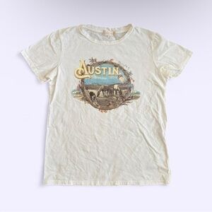 Vintage Altar’d State Graphic Tee Austin Horses Made in USA Cotton
